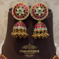 Anvitha - Grand Kundan Pearl Choker
