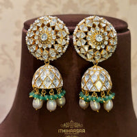 Real Pearl Uncut Polki Necklace