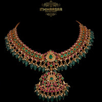 Ruhi Antique Kundan Necklace set