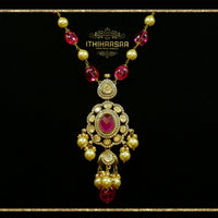 Yashvi Uncut Polki Necklace Set