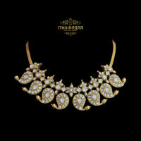 Madhumathi 2 in 1 Kundan Mango Necklace