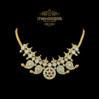 Madhavi 2 in 1 Kundan Mango Necklace