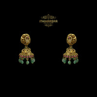 Sri Lakshmi Nakshi Kundan Necklace Set