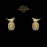 Aquamarine Bird Mangalsutra
