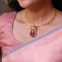 Ishanya Uncut Polki Hasli Set