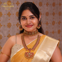 Vamika - Grand Bridal Double Side Mango Haar