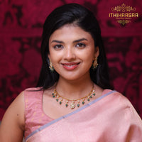 Vanya 2-in-1 Reversible Kundan Mango Hasli Necklace