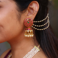 Anamika Antique Kundan Bridal Set