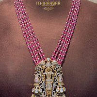 Divine Lord Balaji Tourmaline Necklace