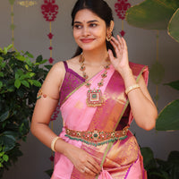 Padmavati - Grand Bridal Antique Kundan Long Haar