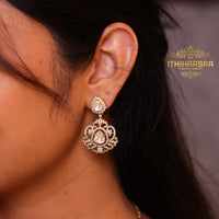 Tanmaya Statement Victorian Uncut Polki Necklace