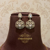 Tanmaya Statement Victorian Uncut Polki Necklace