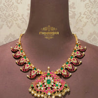 Swarnika Mango Kundan Necklace