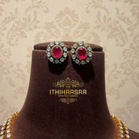 Ratnavahli Navrathan Uncut Polki Necklace
