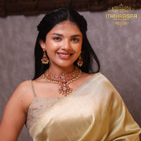 Swathika 2 in 1 Antique Kundan Necklace/ Choker