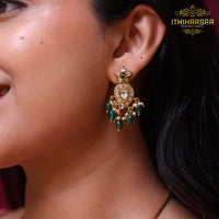 Vanya 2-in-1 Reversible Kundan Mango Hasli Necklace