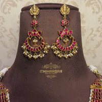 Ananya 10 in 1 Grand Antique Kundan Mango Mala