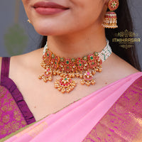 Mukti Antique Kundan Choker