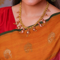 Aadhya Timeless 2-in-1 Reversible Kundan Mango Necklace