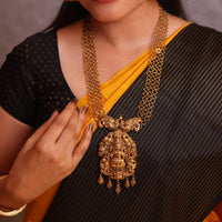 Goddess Lakshmi Handmade Antique Nakshi Necklace Set