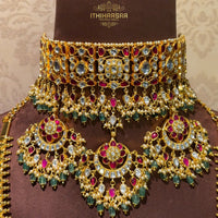 Antique Kundan Bridal set