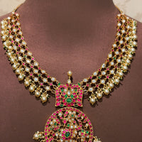 Peacock Kundan Necklace