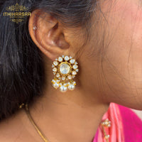 Shrinika Statement Uncut Polki Necklace