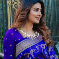 Royal Uncut Polki Kanti Necklace Set