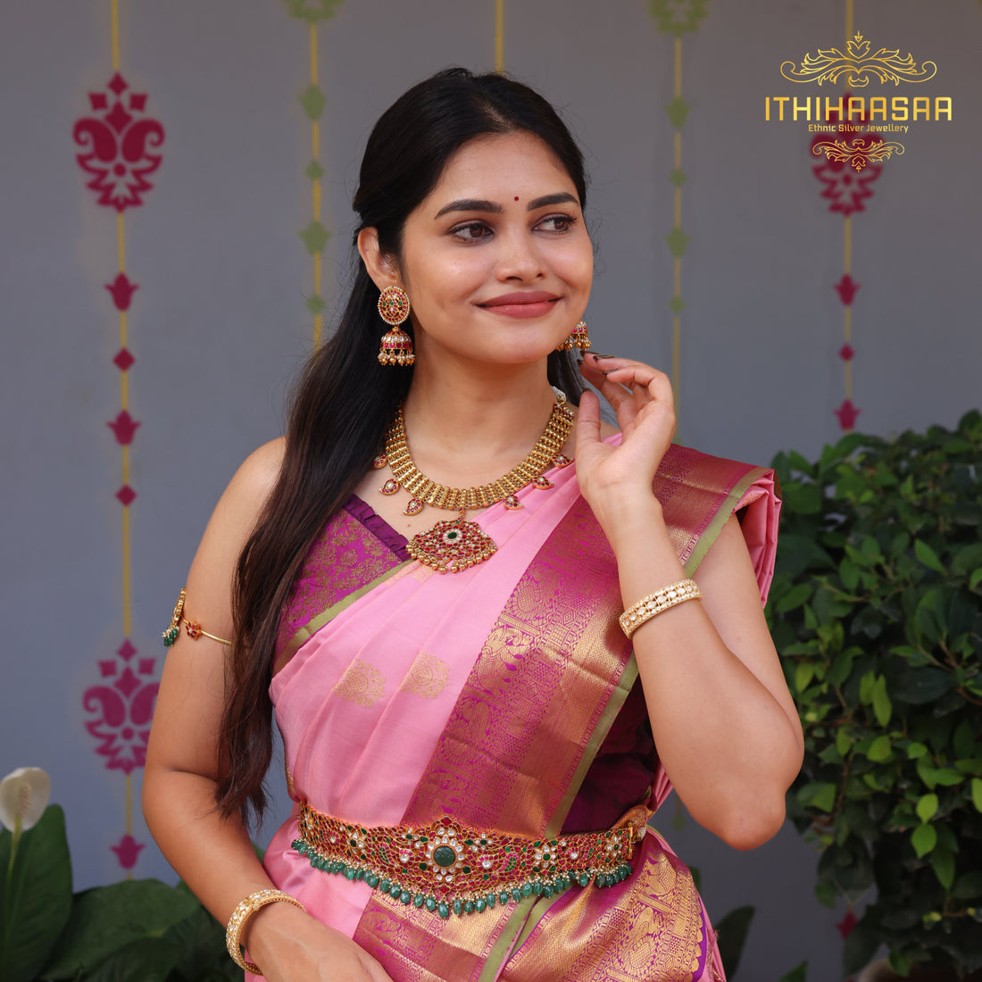 Samiksha - Grand Antique Kundan Necklace