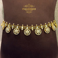 Ragini - 4 in 1 Reversible Bottu Mala / Waistbelt