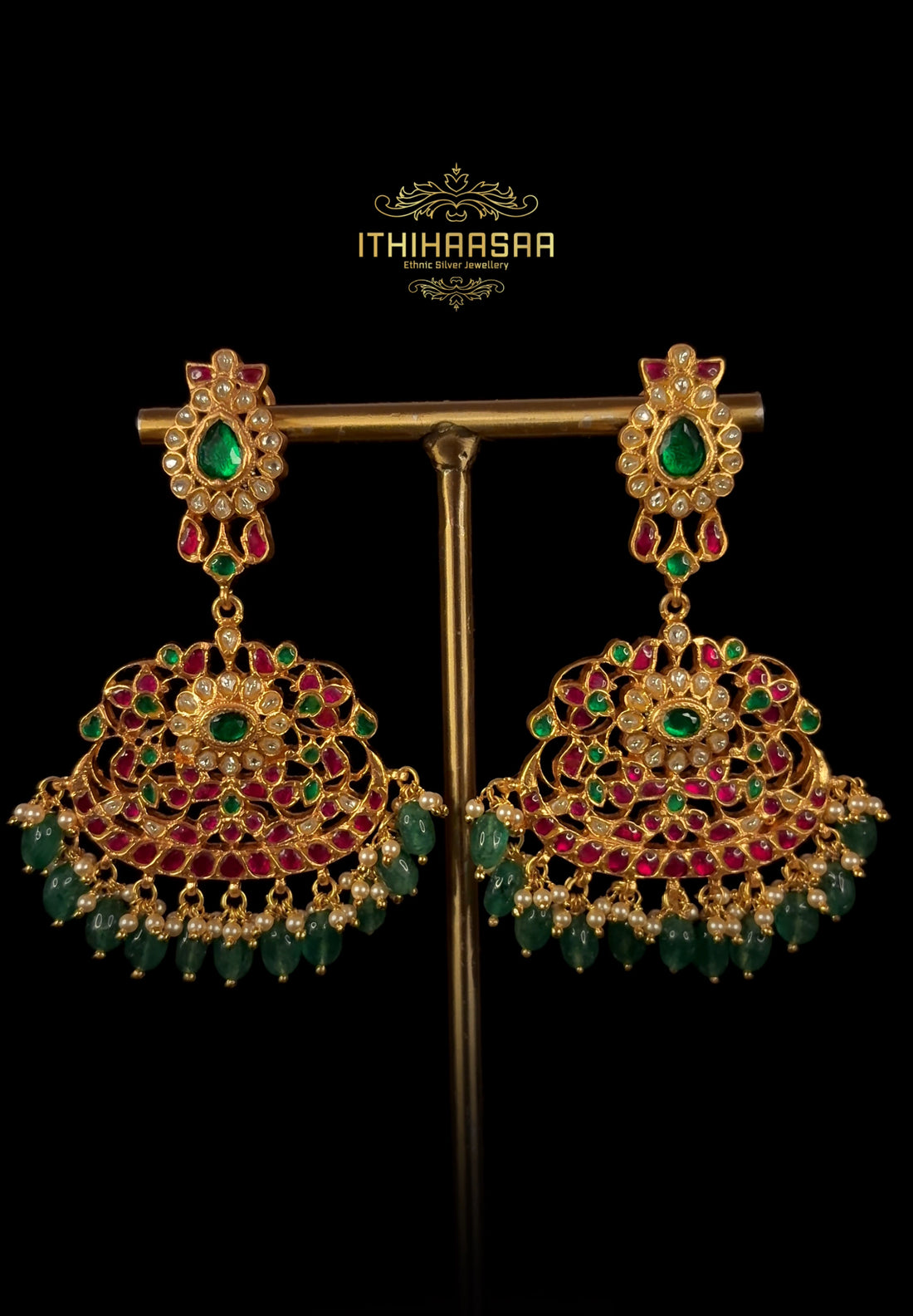 Ruhi Antique Kundan Necklace set