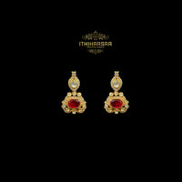Liyana Statement Uncut Polki Necklace Set