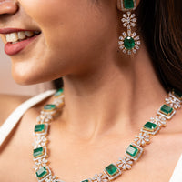 Mihira CZ Necklace set