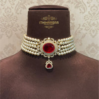 Anaya Real Pearl Choker set