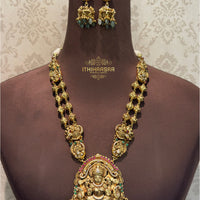 Saira Antique Nakshi Kundan Necklace Set