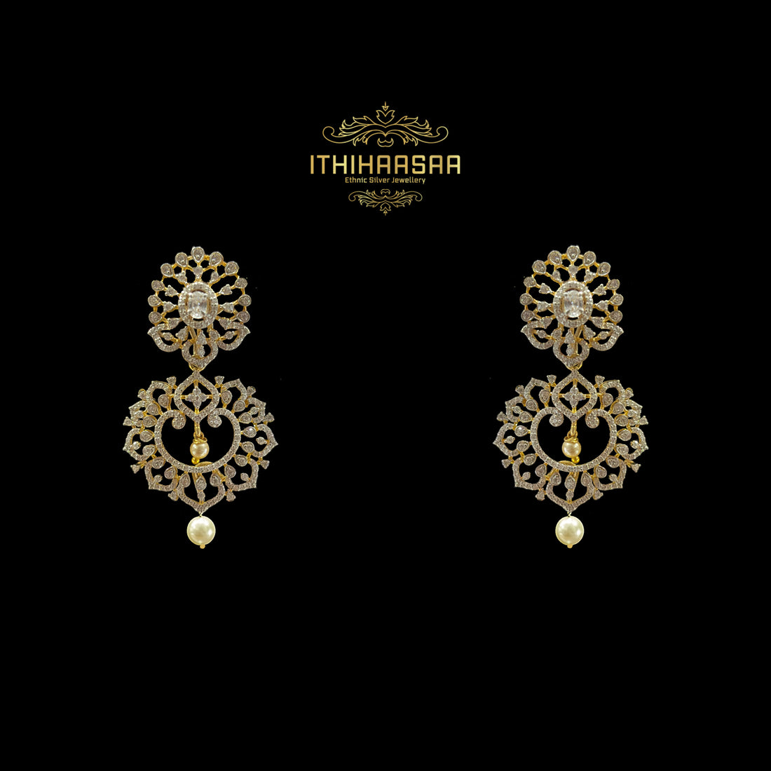 Ziana 6-in-1 CZ Convertible Earrings