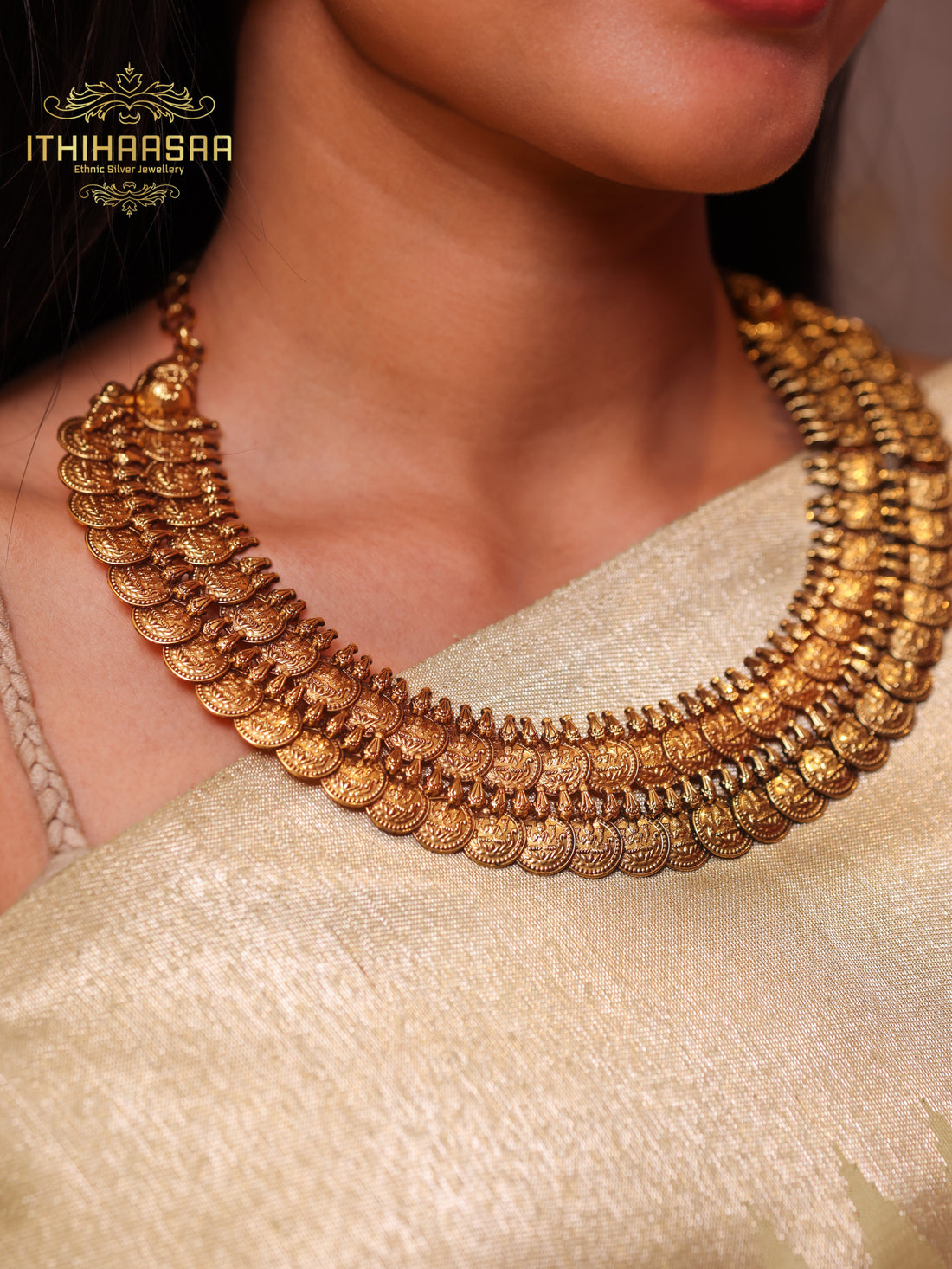 Goddess Lakshmi layered kasumala