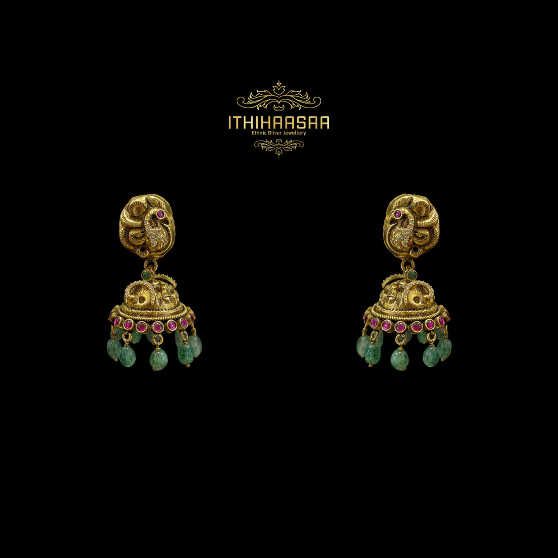 Sri Lakshmi Nakshi Kundan Necklace Set
