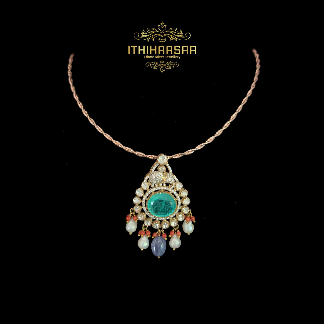 Samyra Hasli Uncut Polki Necklace