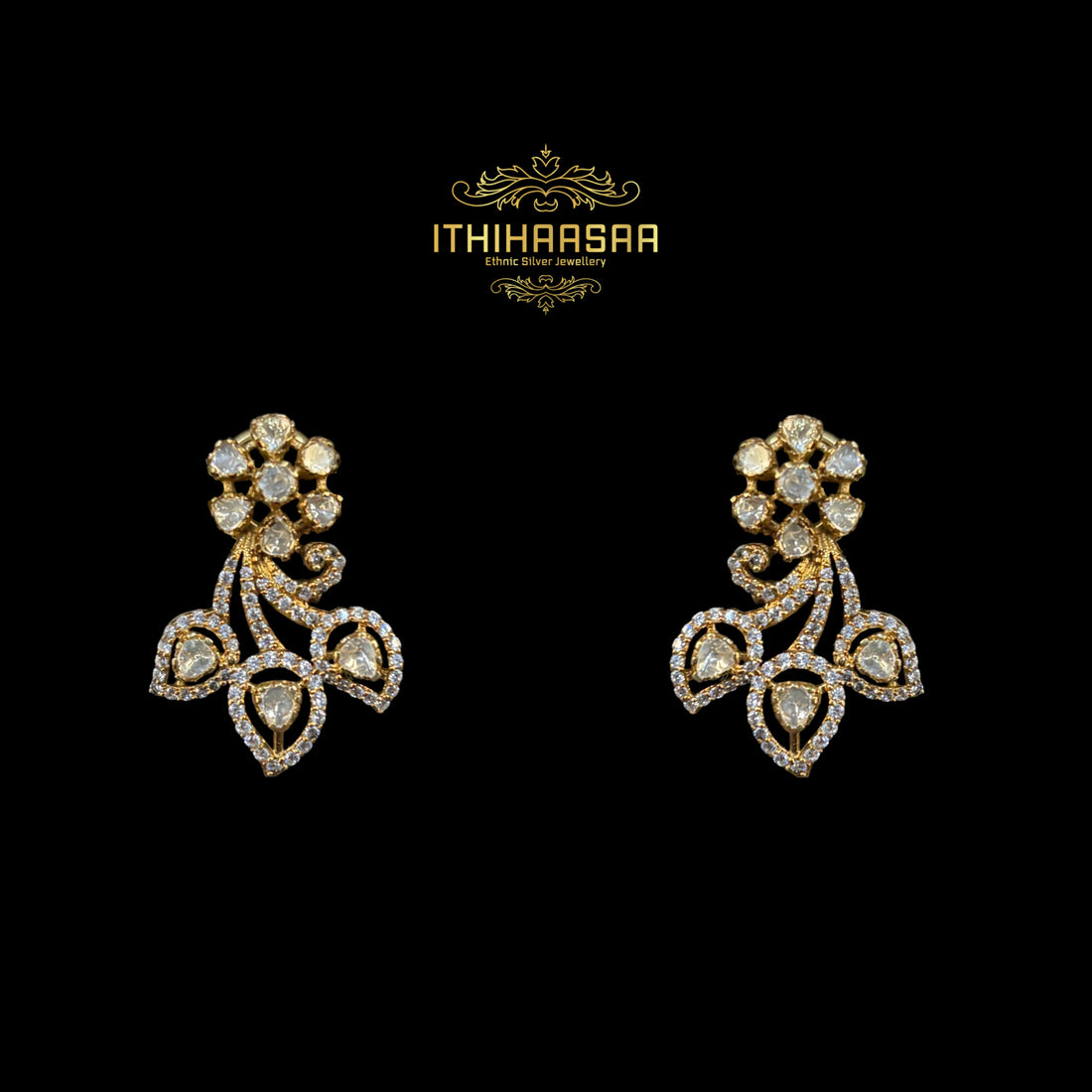 Aarika Uncut Polki Hasli Necklace