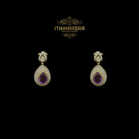 Hiranya Polki Pendant Set