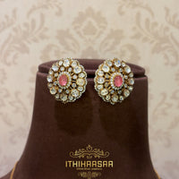 Zara Polki Pendant Set