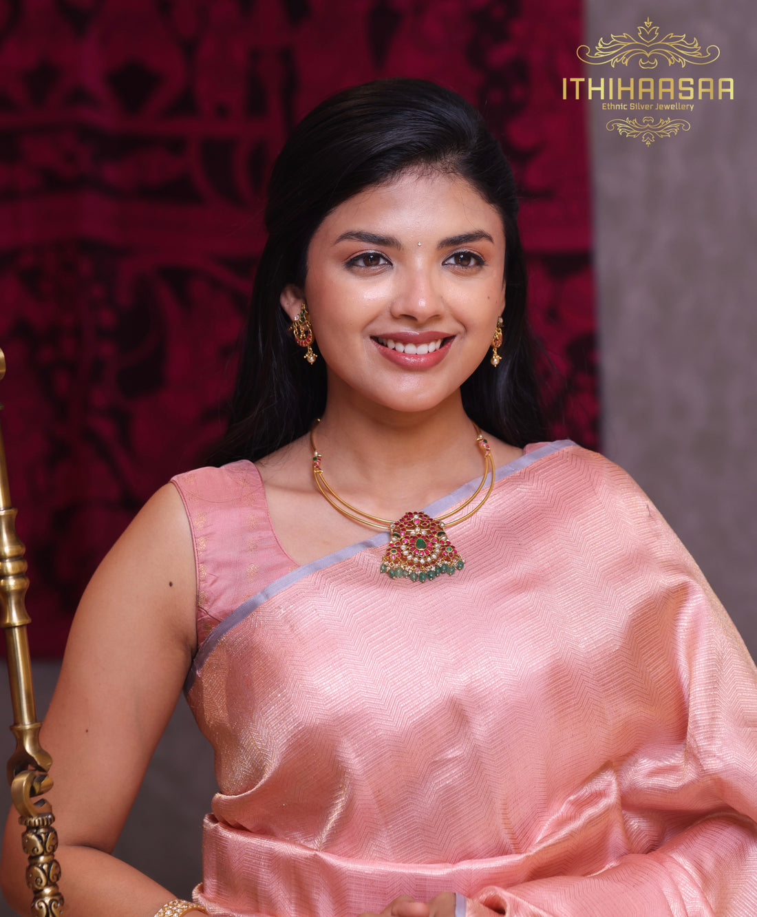 Ananya Antique Kante Necklace Set