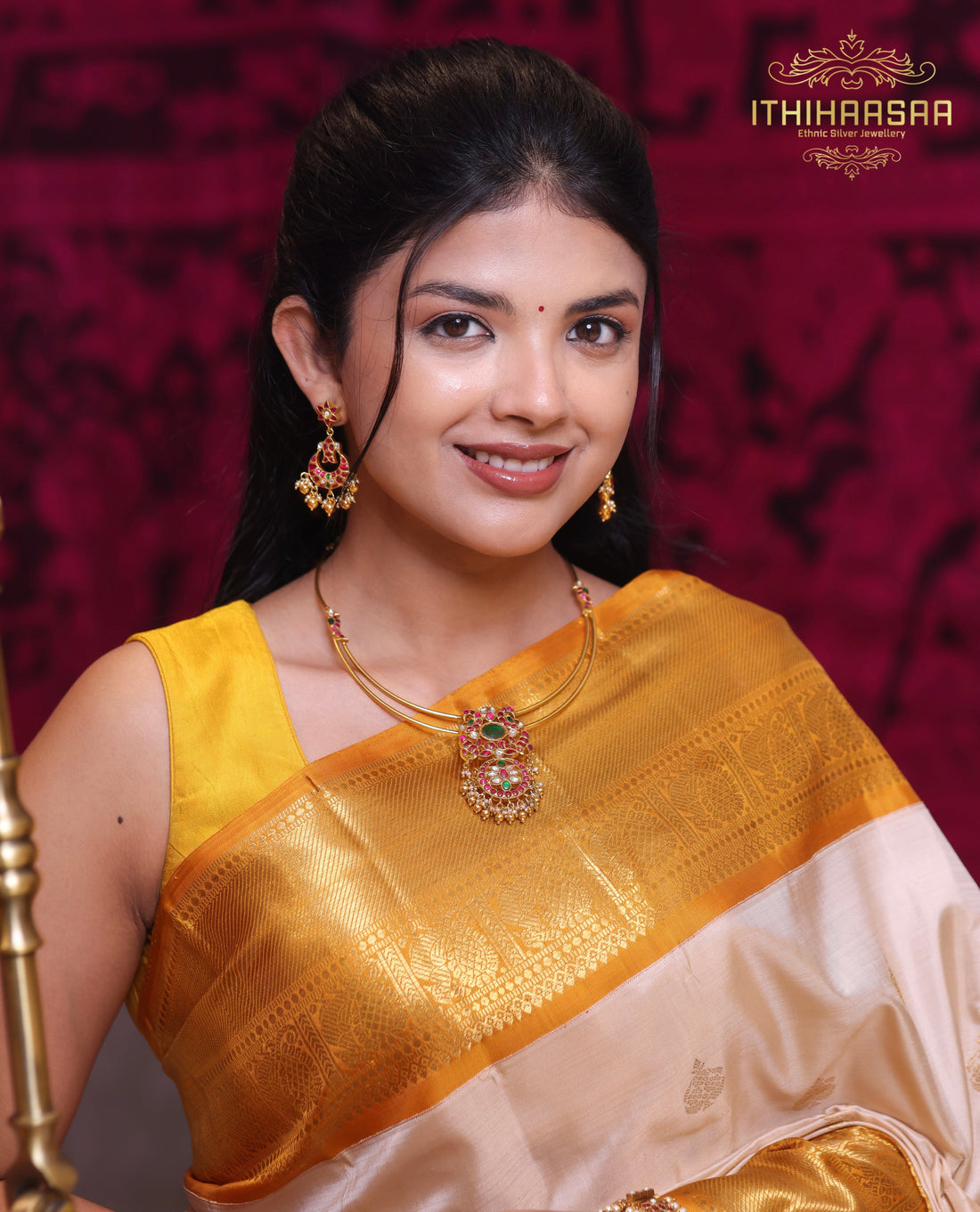 Preethika Antique Kante Necklace