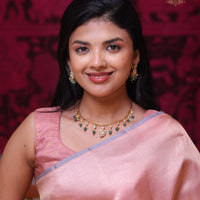 Vanya 2-in-1 Reversible Kundan Mango Hasli Necklace