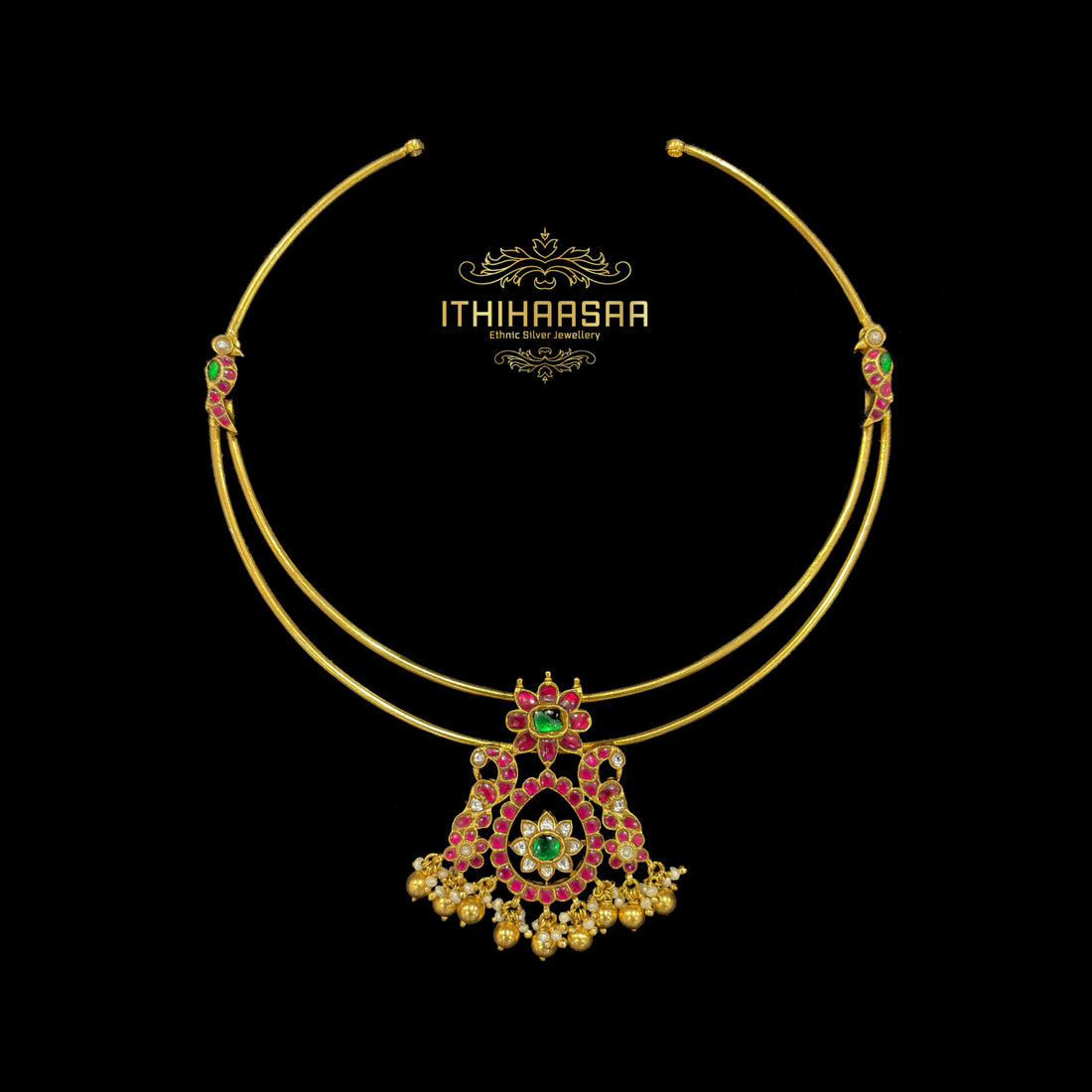 Mirnalini Antique Kante Necklace