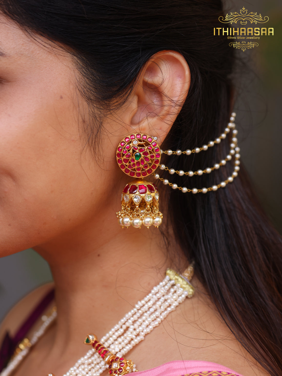 Anamika Antique Kundan Bridal Set