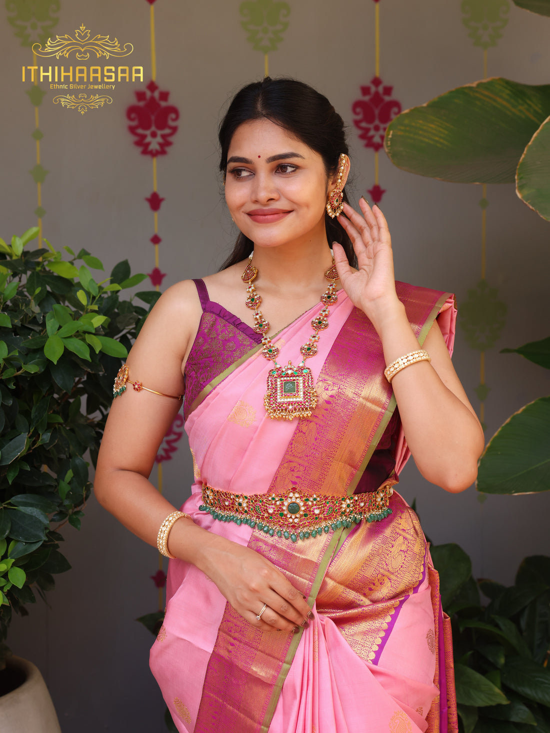 Padmavati - Grand Bridal Antique Kundan Long Haar