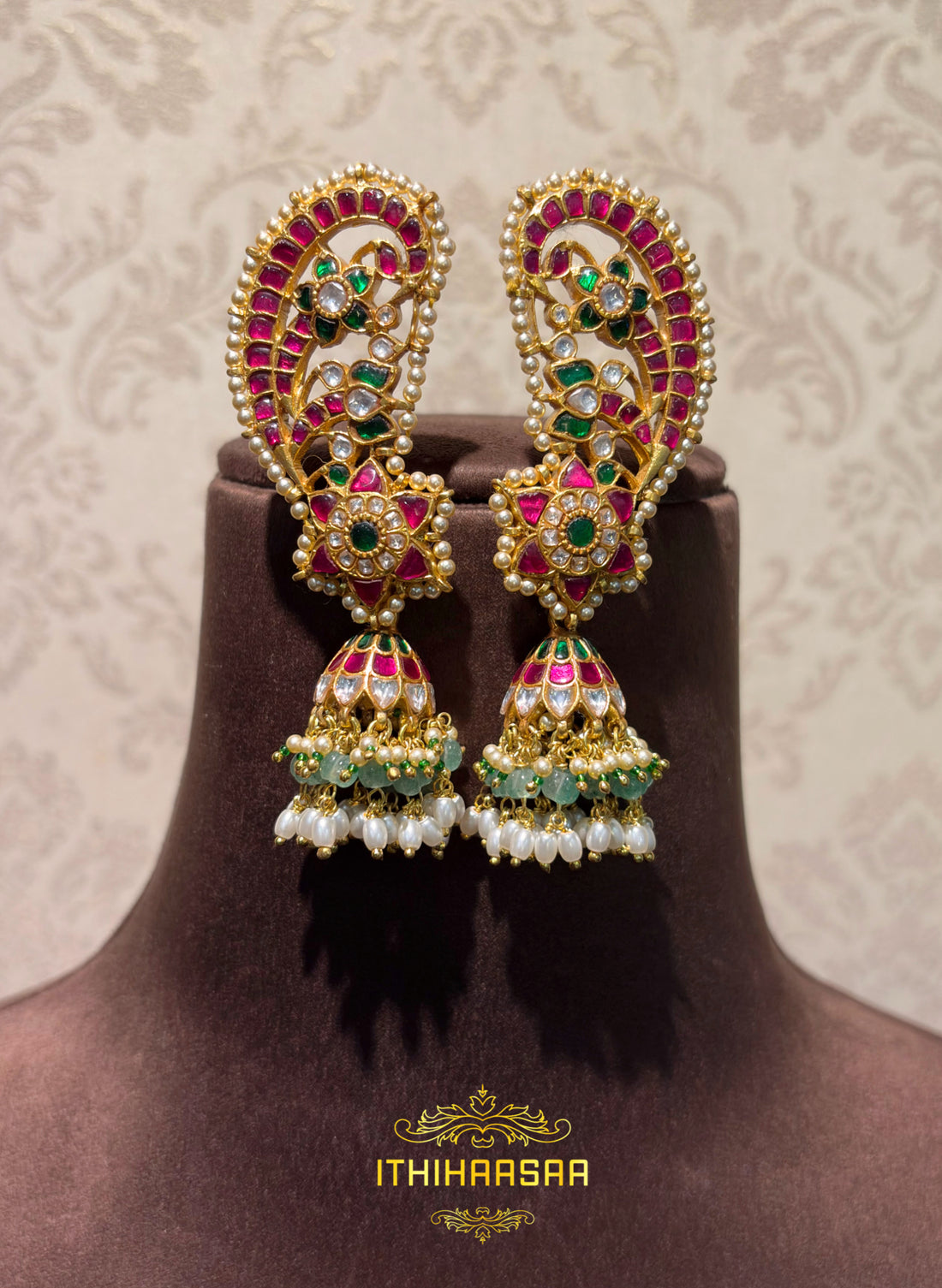 Antique Kundan Necklace Set