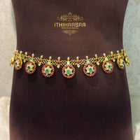 Ragini - 4 in 1 Reversible Bottu Mala / Waistbelt